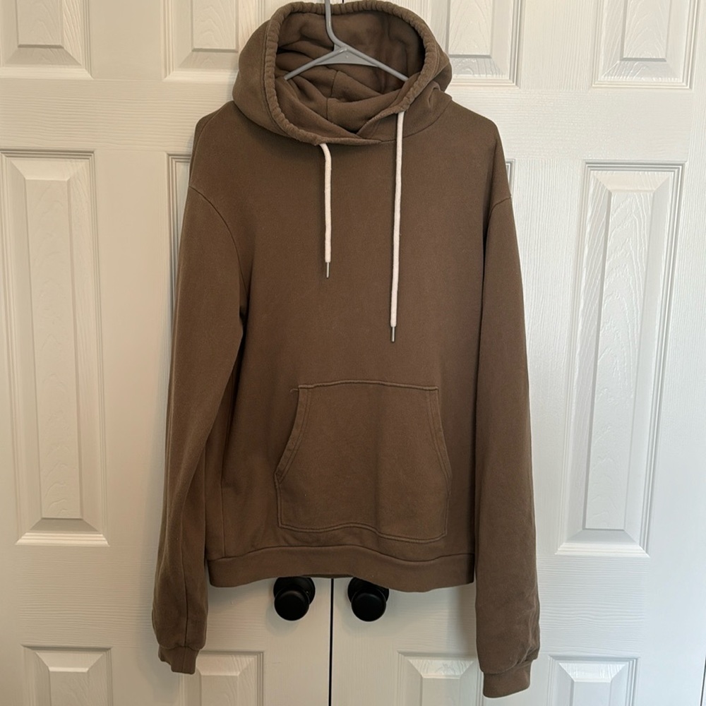 John Elliott BEACH HOODIE size 3 (large) in fawn or beige